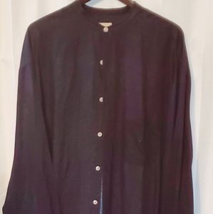 Men's Linen Button Down Shirt XL Sayan Bali
